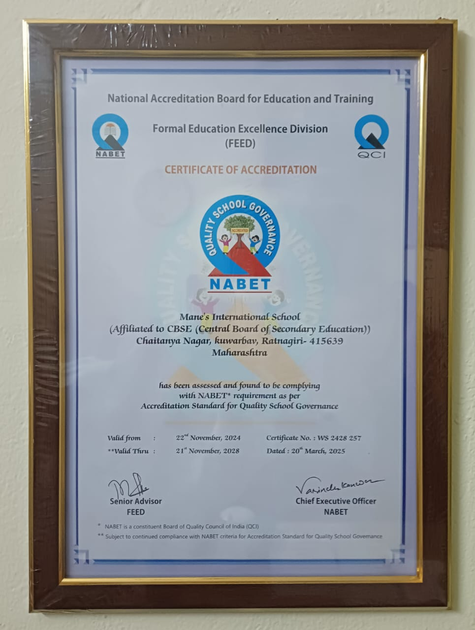 Achievement Ceremony