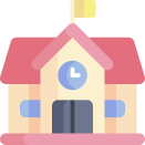 Modern infrastructure icon